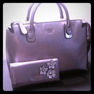 Guess Metallic Handbag